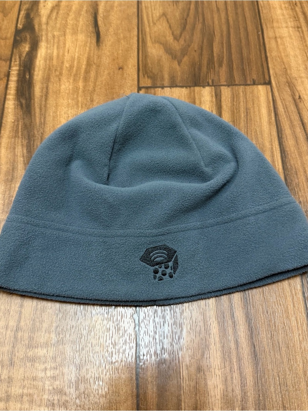 Mountain Hardwear Beanie Hat Mens L Gray Fleece Technical Skull Cap